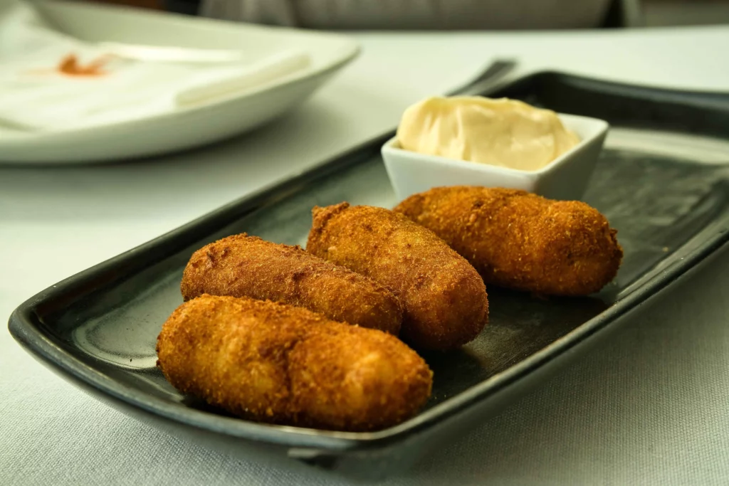 croquetas en freidora de aire